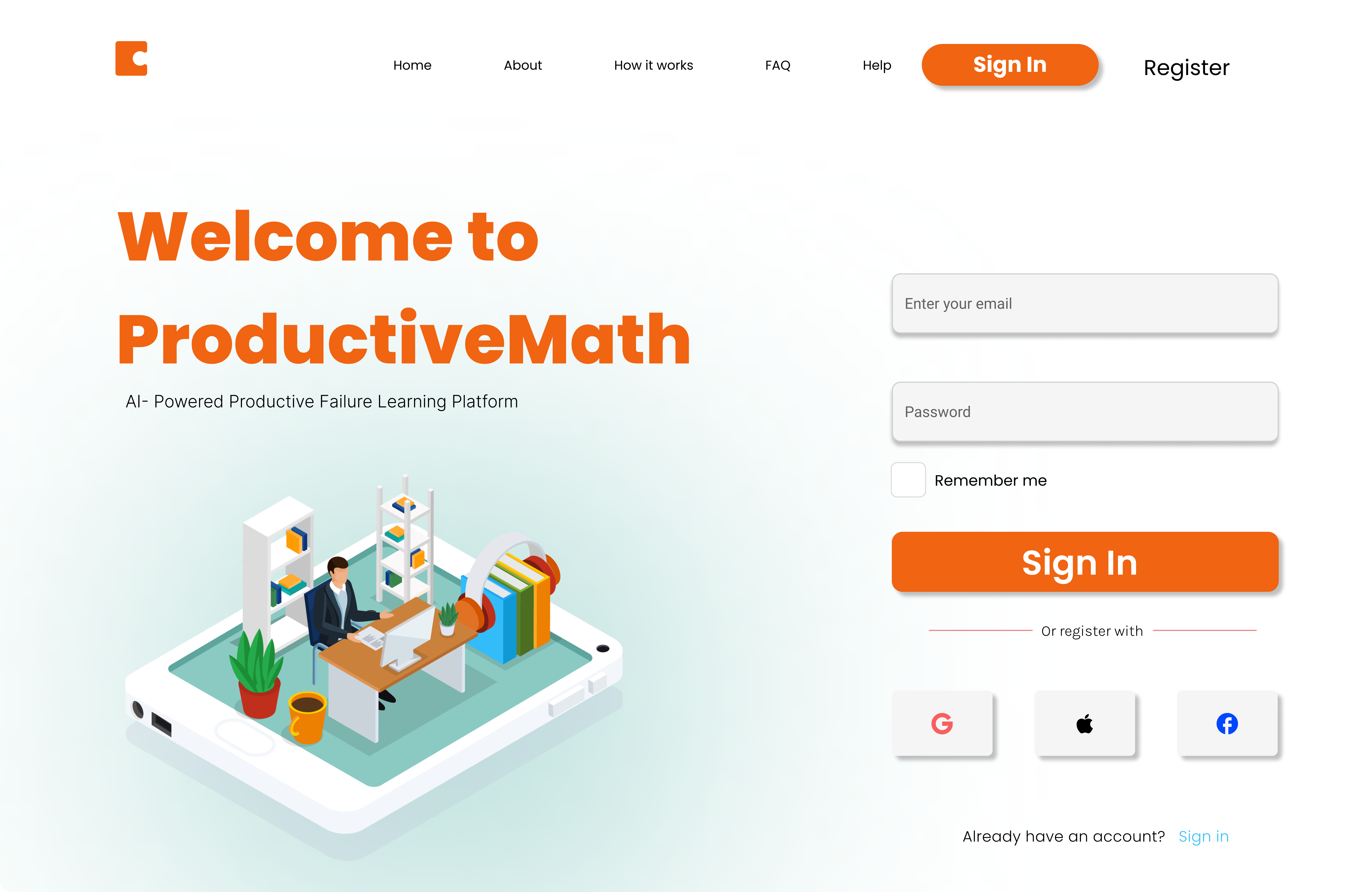 Students working collaboratively using the ProductiveMath platform